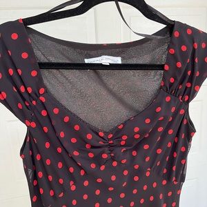 Red Polka Dot Dress